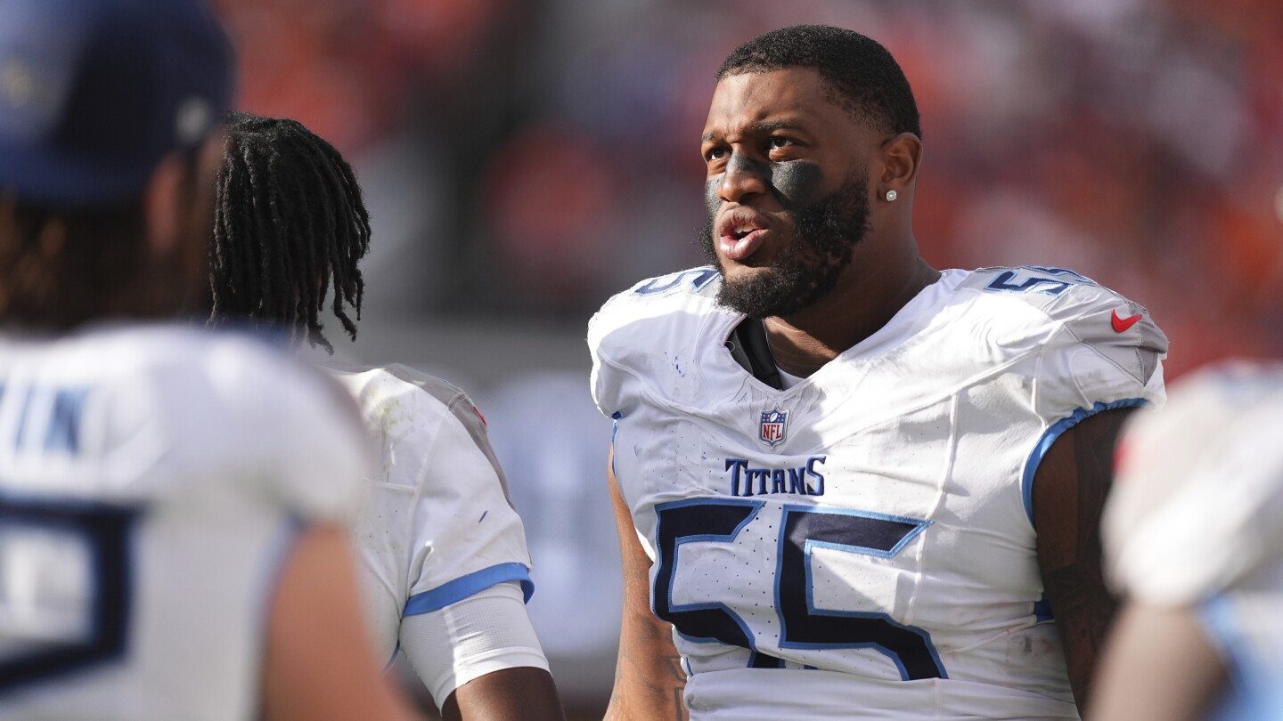Titans' JC Latham says he'll miss the home opener against Rams
