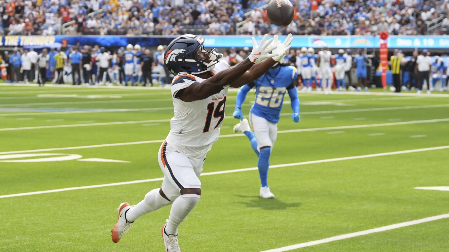 Broncos' Marvin Mims added to injury report with hip ailment