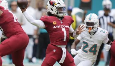 Kyler Murray rallies Cardinals to 28-27 win over Dolphins in Tua Tagovailoa's return
