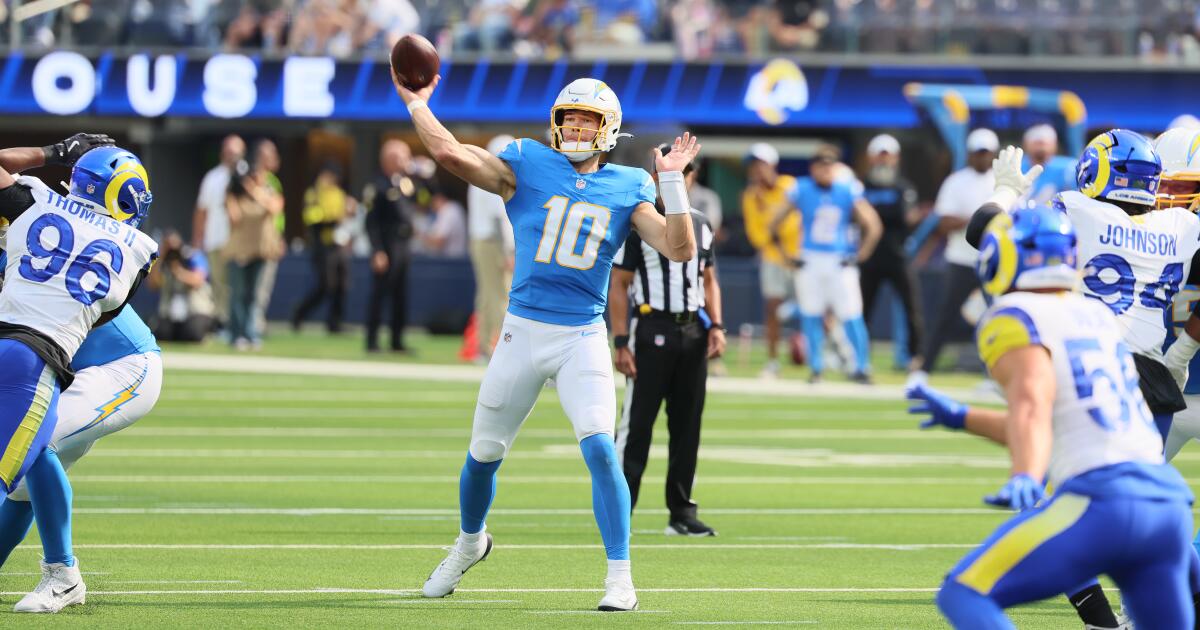 Chargers quarterback Justin Herbert still needs to prove he's elite