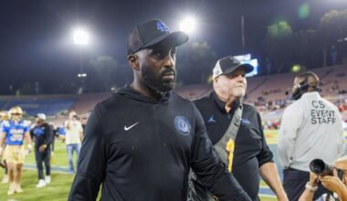 UCLA fires football coach DeShaun Foster after winless start
