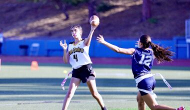 San Pedro flag football QB Madison Adrid honors her father's legacy