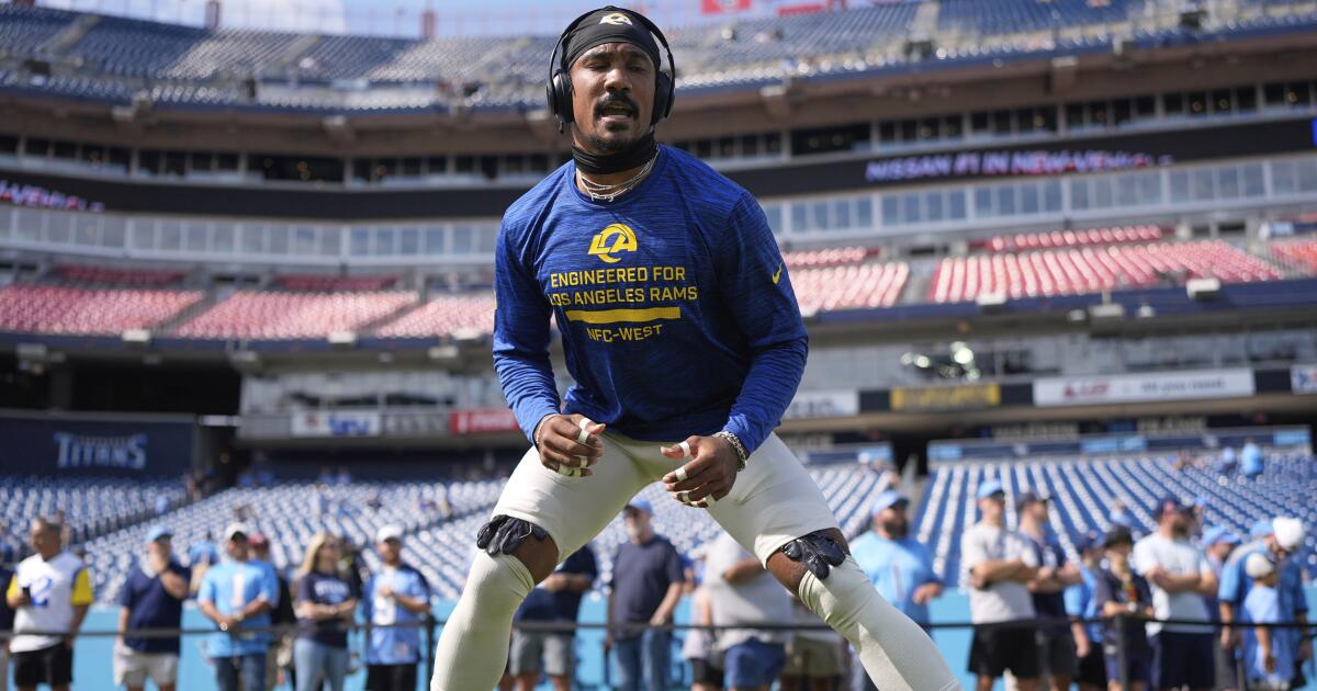 Overcoming loss of Ahkello Witherspoon will test Rams vs. Eagles