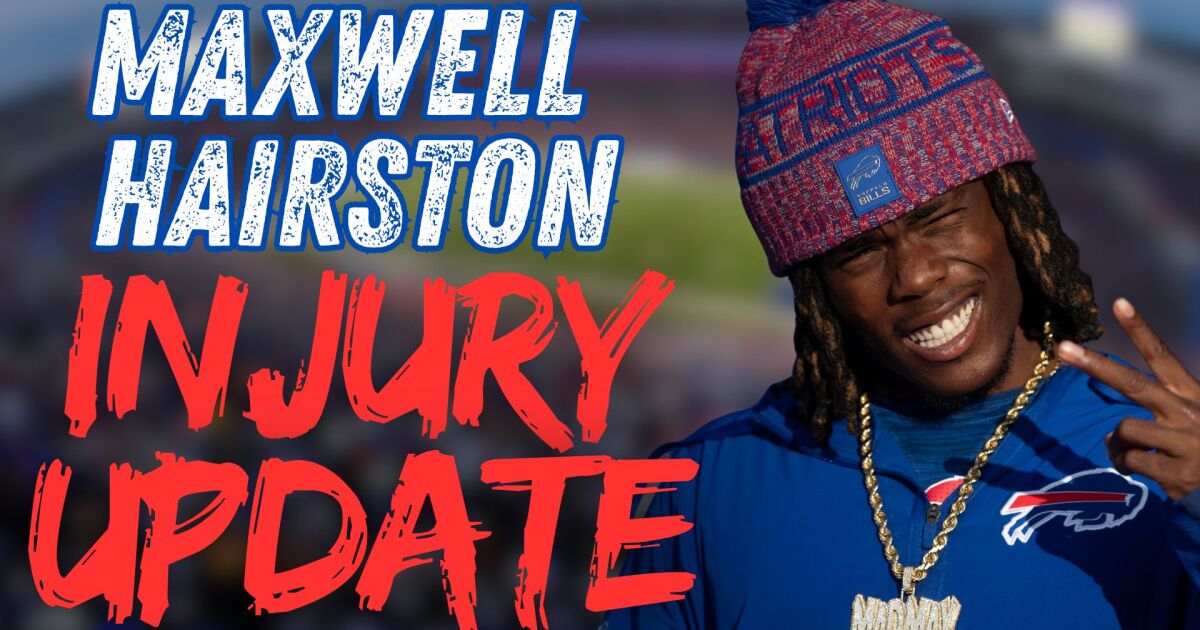 Buffalo Bills cornerback Maxwell Hairston taking right steps on injured reserve