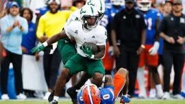 South Florida shocks No. 13 Florida on 20-yard walk-off FG as late penalties cost Gators