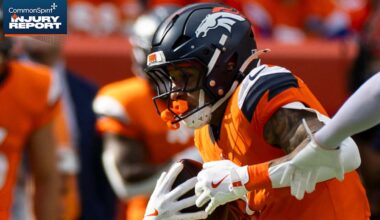 TE Evan Engram limited, 3 Broncos do not practice Wednesday ahead of Week 2 game vs. Colts 