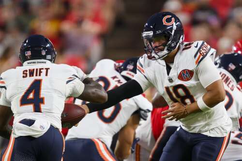 Bears down to one healthy running back going into Monday’s season opener
