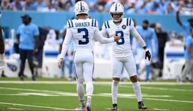 Colts enter NFL history books with one punt in first three games of 2025