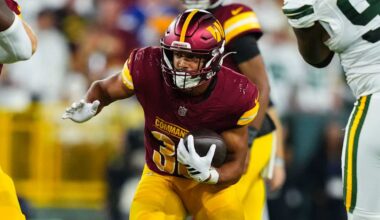 Commanders RB Austin Ekeler believed to have torn Achilles, will undergo MRI to confirm