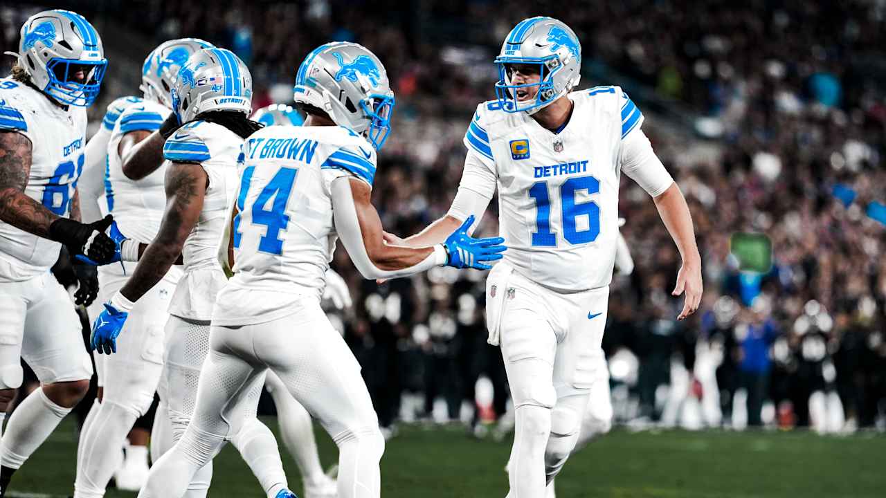 Detroit Lions vs. Baltimore Ravens, Monday, September 22.