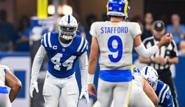 Colts enter Week 4 with healthy respect for Los Angeles Rams QB Matthew Stafford