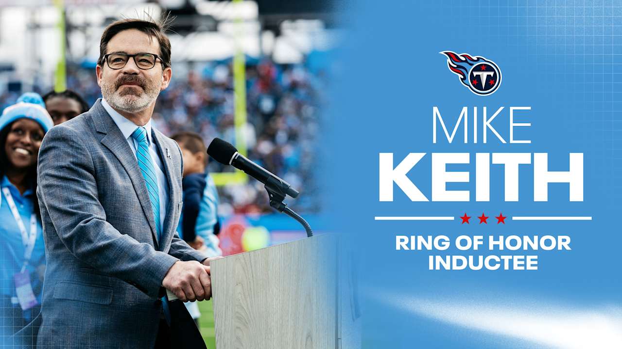 Titans to Induct Former Play-by-Play Announcer Mike Keith Into Ring of Honor on Sunday