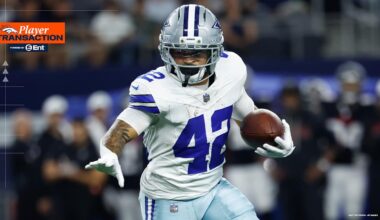 Broncos sign RB Deuce Vaughn to practice squad