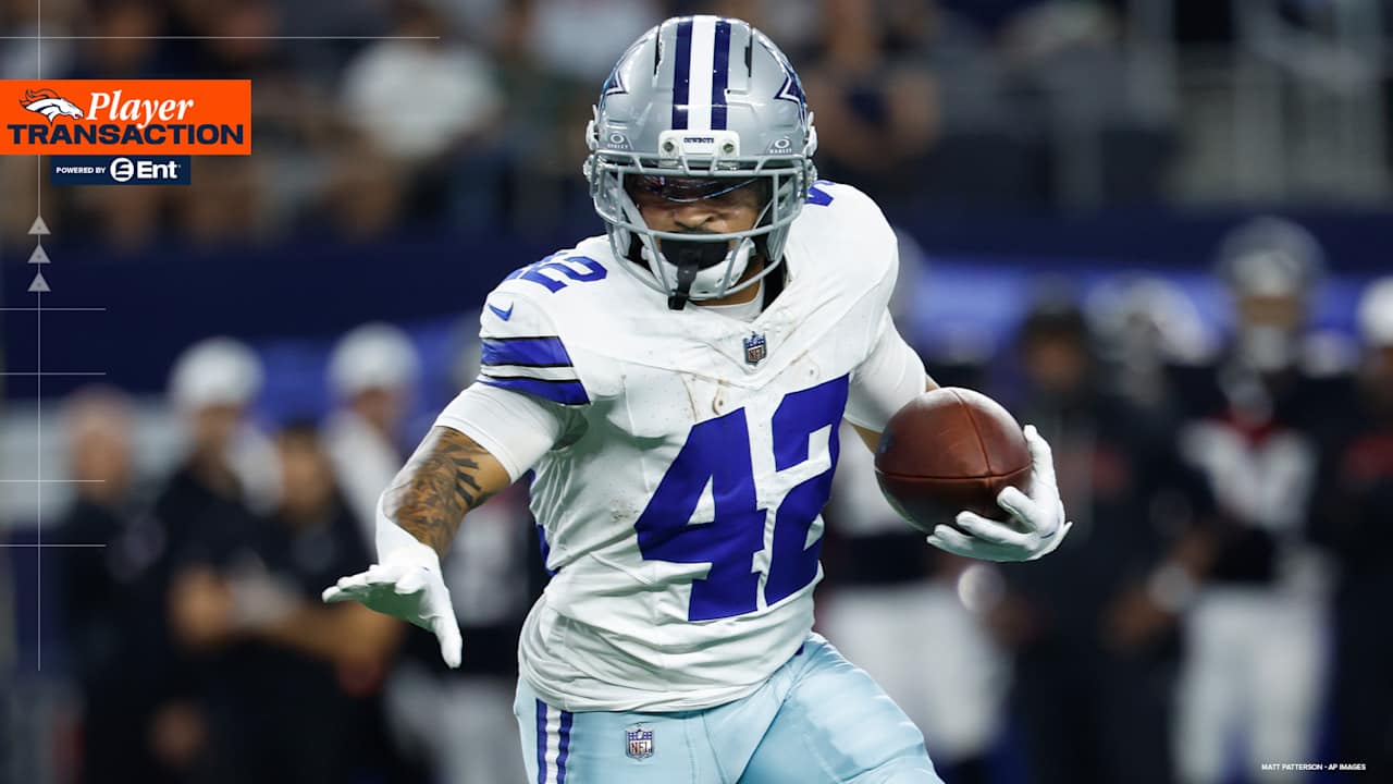 Broncos sign RB Deuce Vaughn to practice squad