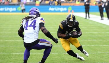 Steelers vs. Vikings live updates: Score, highlights; Pittsburgh's defense shutting down Minnesota in Ireland