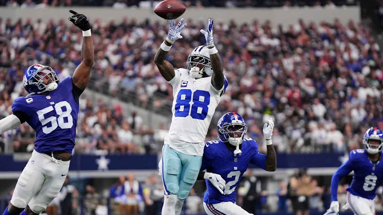 CeeDee Lamb on Cowboys' offensive success, playing in flag football league