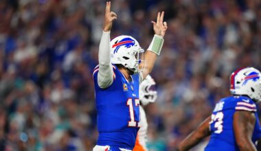Bills QB Josh Allen ties for sixth-fastest to reach 200 career touchdown passes