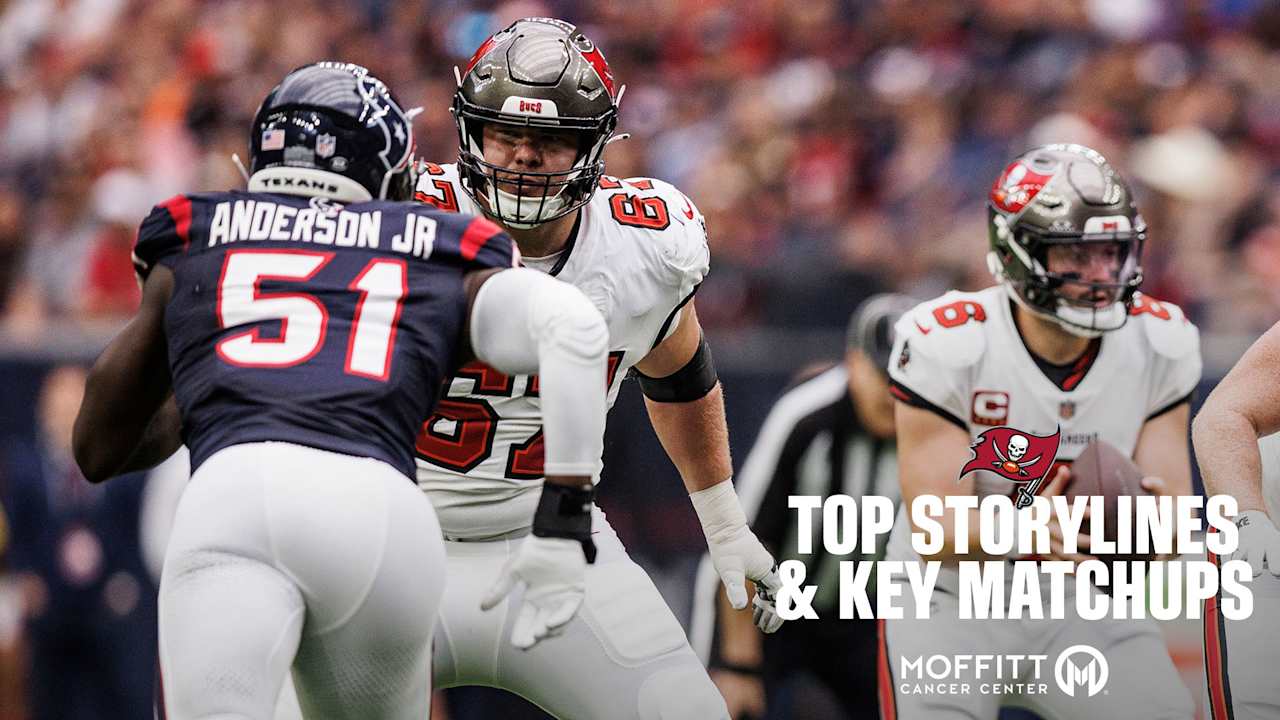 Bucs vs. Texans Top Storylines & Key Matchups