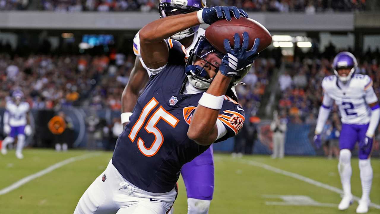 Rome Odunze’s rapport with Caleb Williams evident in season opener