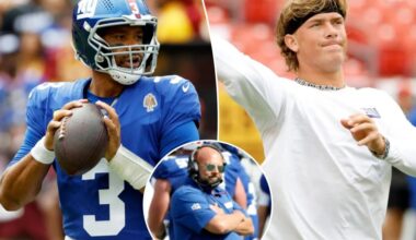 Giants make their Russell Wilson-Jaxson Dart decision for Week 2