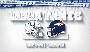 Week 2 'White Out Game' coming to Lucas Oil Stadium