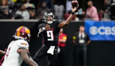 Falcons' offensive explosion: How they turned it around against the Commanders