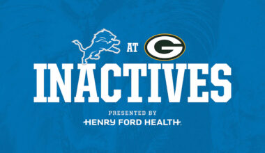 Detroit Lions vs. Green Bay Packers, Sunday September 7
