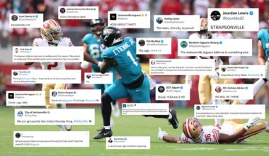 Jaguars Create Social Media Buzz After Big Week 4 Victory Over 49ers