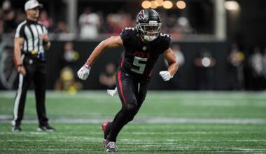 Injury updates on Drake London, Darnell Mooney