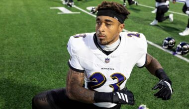 Jaire Alexander Inactive for Ravens vs. Browns
