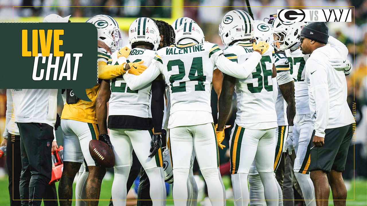 Live Chat: Packers vs. Commanders | Week 2 - Green Bay Packers – packers.com