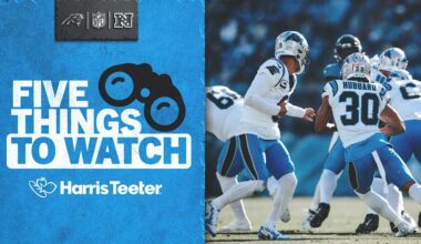 5 things to watch as the Panthers open their season in Jacksonville