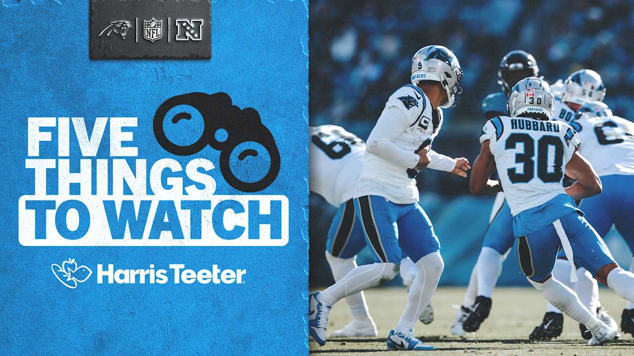 5 things to watch as the Panthers open their season in Jacksonville