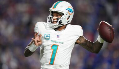 Tua Tagovailoa's fourth-quarter interception sinks Dolphins in seventh loss in a row to Bills