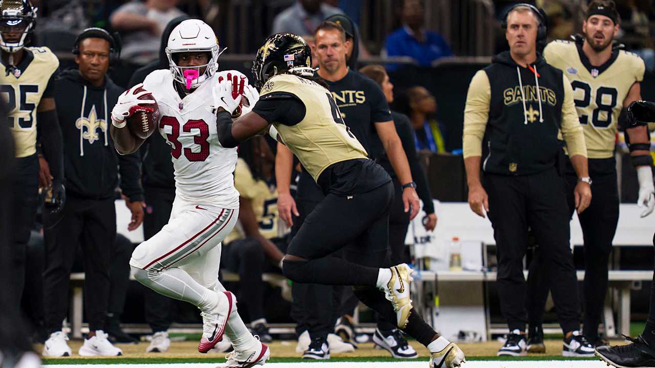 Cardinals running back Trey Benson now getting third down role for team as well as playmaker