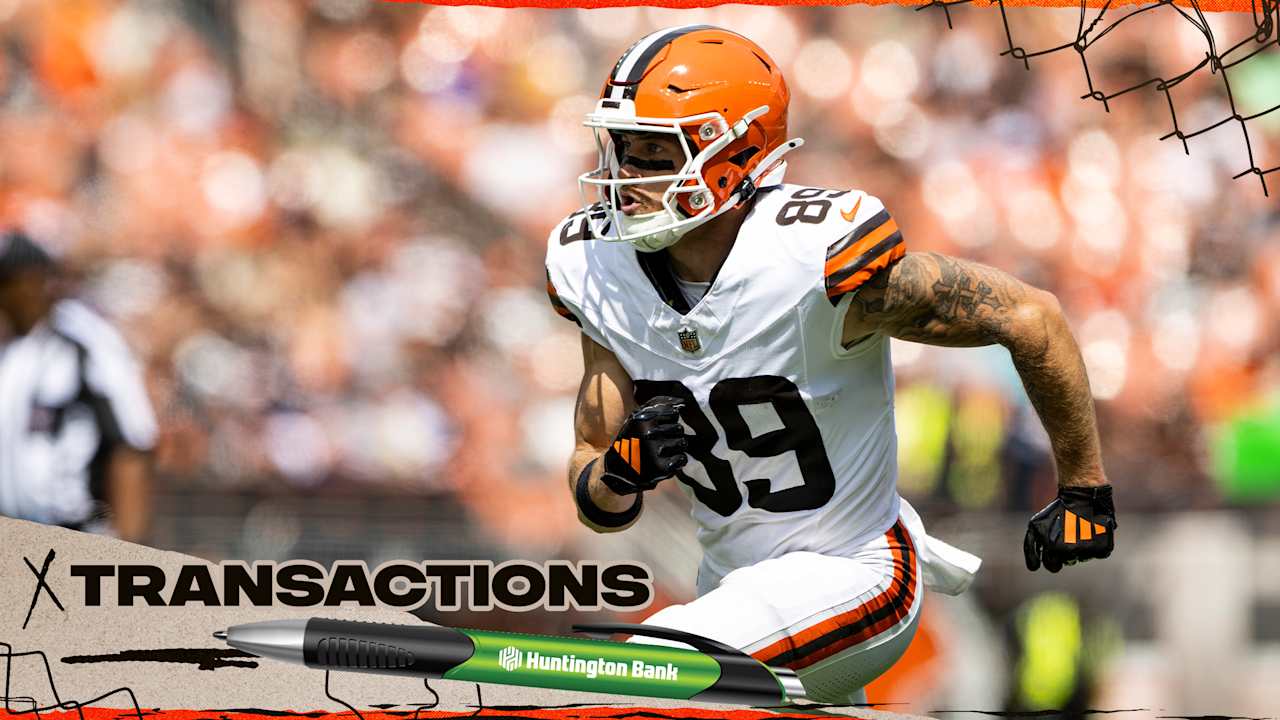 Browns elevate WR Kaden Davis and CB Dom Jones