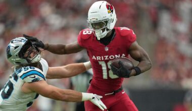 Cardinals WR Marvin Harrison Jr. shrugs off 'silly' calls for more targets: 'We're 2-0'
