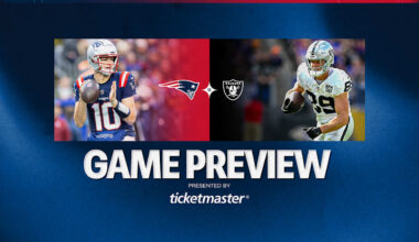 Game Preview: New England Patriots vst Las Vegas Raiders