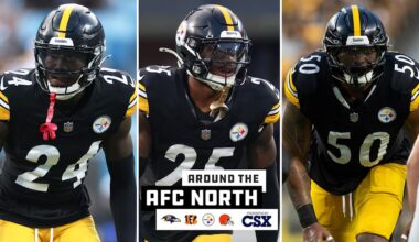 Trio of Steelers Defenders Injured in Opener| Around the AFC North