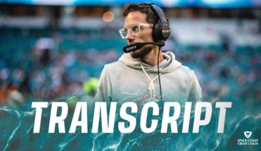 Transcript: Mike McDaniel's Media Availability