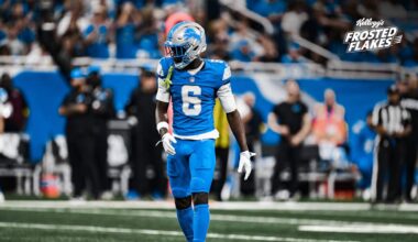Detroit Lions HC Dan Campbell feels great about second-year CB Terrion Arnold