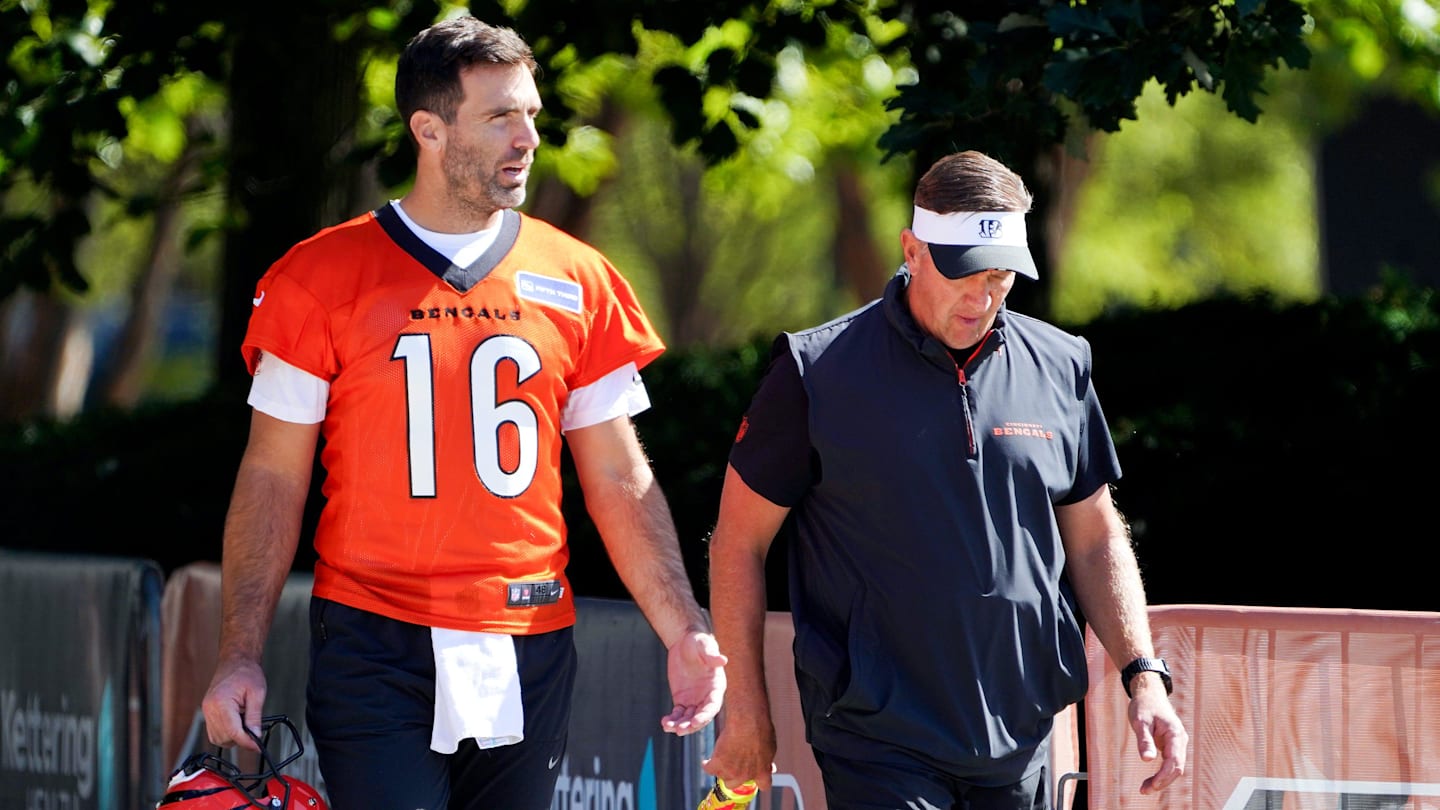 New Bengals QB Joe Flacco didn't wait to get to town before diving into the playbook.