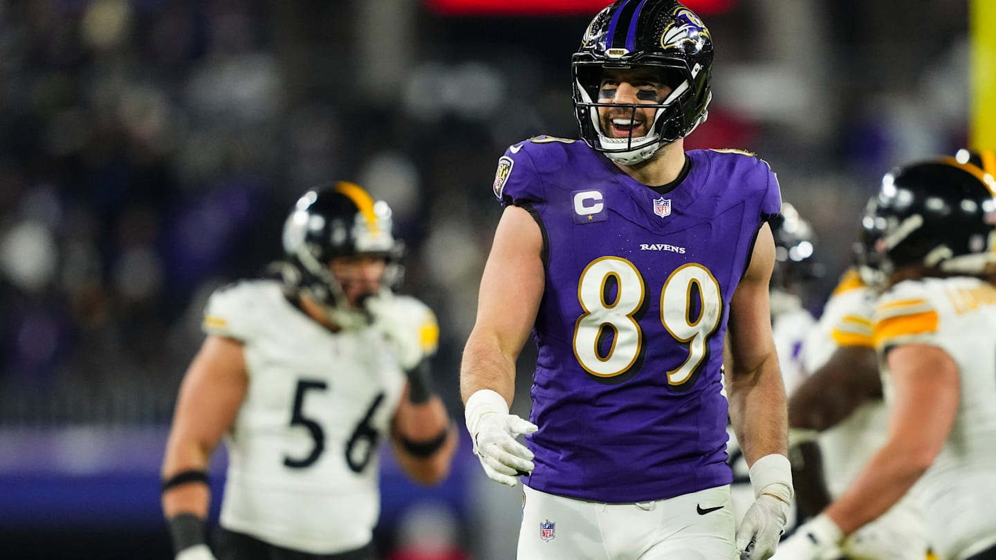 Baltimore Ravens tight end Mark Andrews