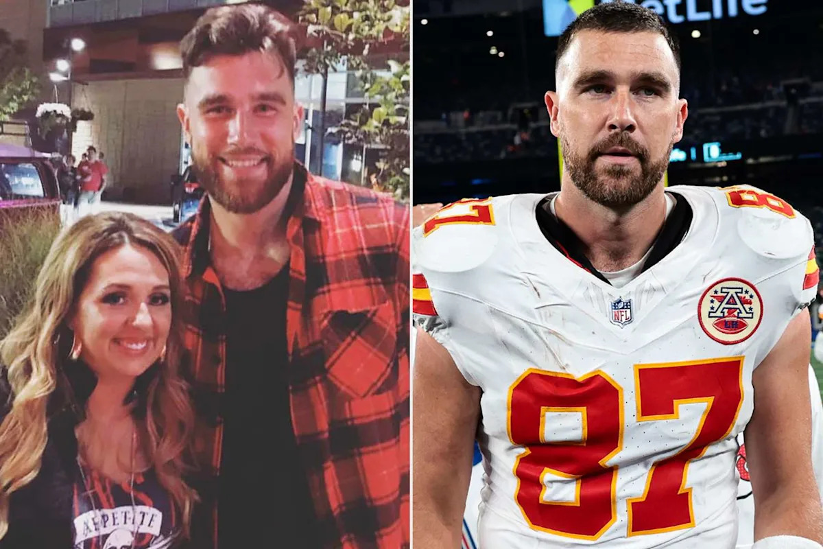 12 Years Ago, She Met the Chiefs' New Tight End. Now, Ahead of His Wedding, She Wishes They'd 'Kept in Touch Better' (Exclusive)