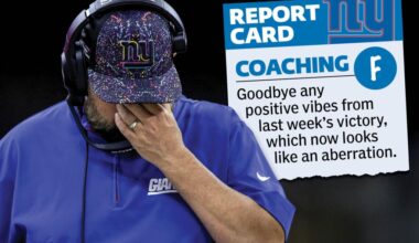 Giants takeaways, report card from NFL Week 5 loss to Saints