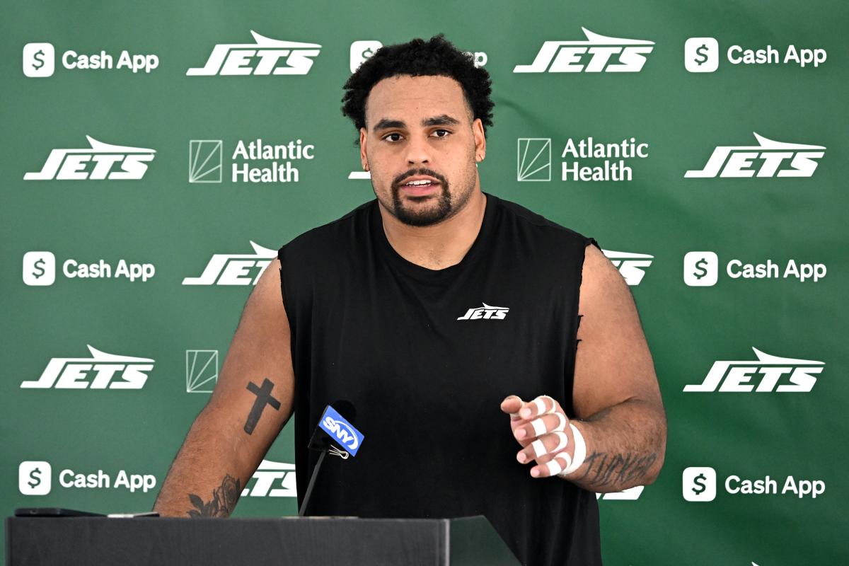 Jets' Alijah Vera-Tucker opens up on injury history, lost season