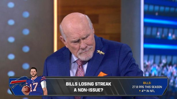 Terry Bradshaw could only grunt loudly after Michael Strahan picked the Buffalo Bills as the best team in the NFL