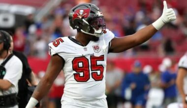 Tampa Bay Buccaneers DE Elijah Roberts ‘coming on’ as a rookie