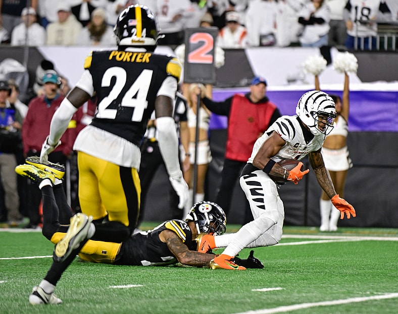 Pittsburgh Steelers Cincinnati Bengals Ja'Marr Chase Darius Slay