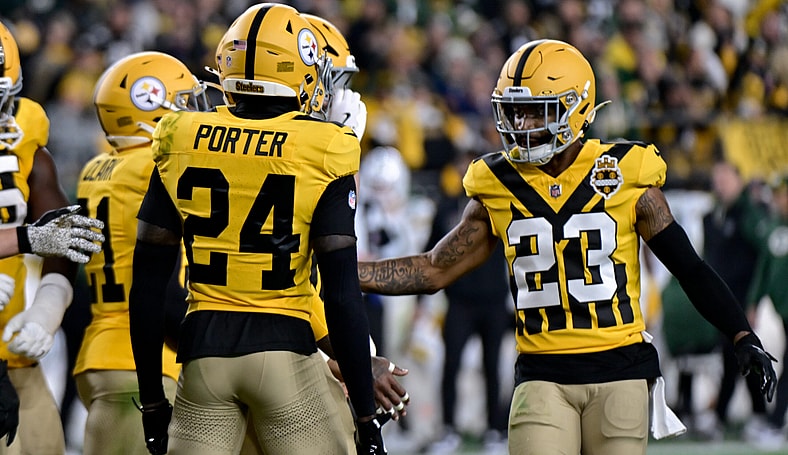 Pittsburgh Steelers Darius Slay Joey Porter Jr.